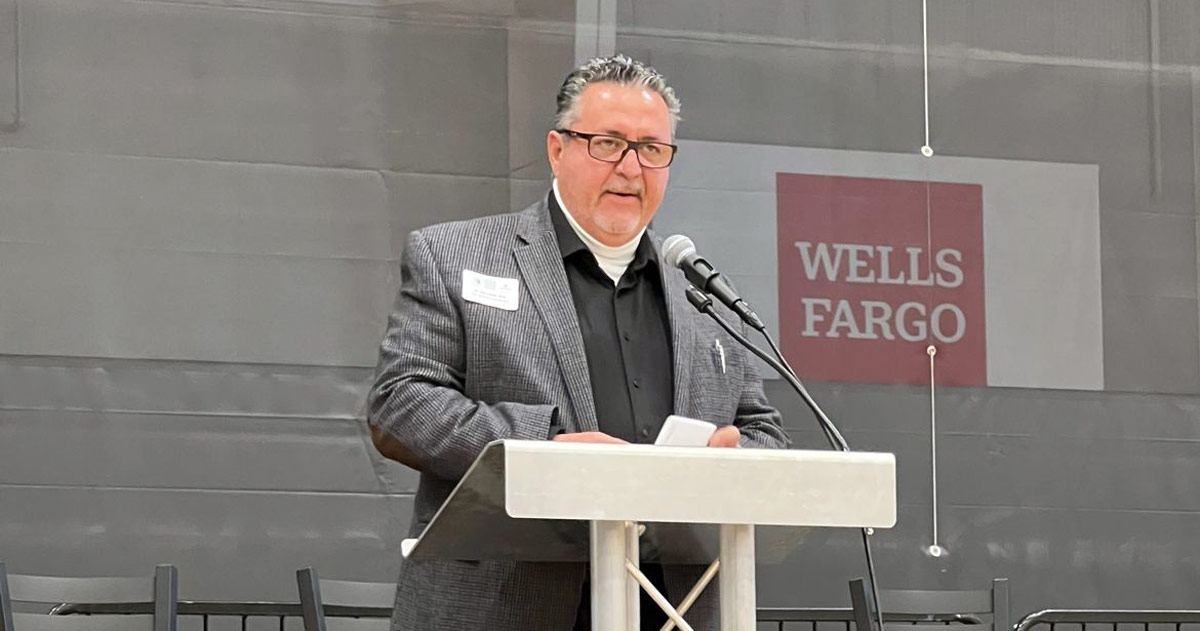 Rich Salas, Ph.D. at 2024 West Des Moines MLK Jr. Day Celebration