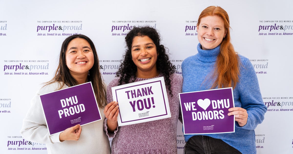 Ways to Support | Des Moines University